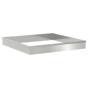 Cercas para caracoles 12 pcs Plateado Acero Galvanizado H