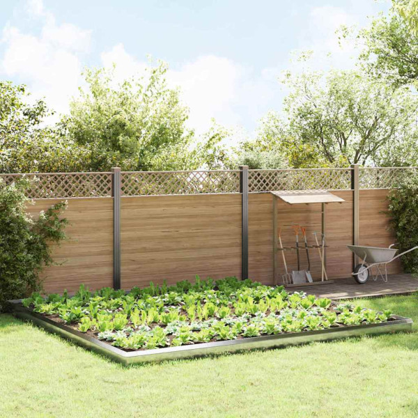 Cercas para caracoles 20 pcs Plateado Acero inoxidable D