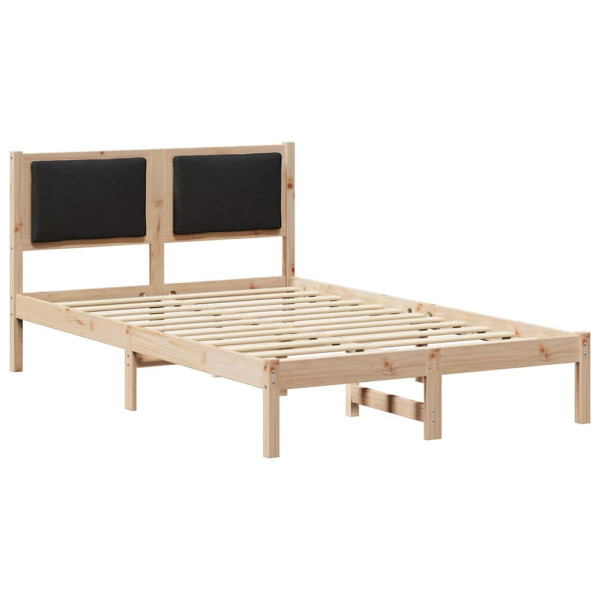 Estructura de cama Negro 120 x 200 cm Madera de pino macizo M 2