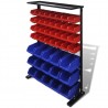 Organizador de Ferramentas Azul & Vermelho para Garagem 1