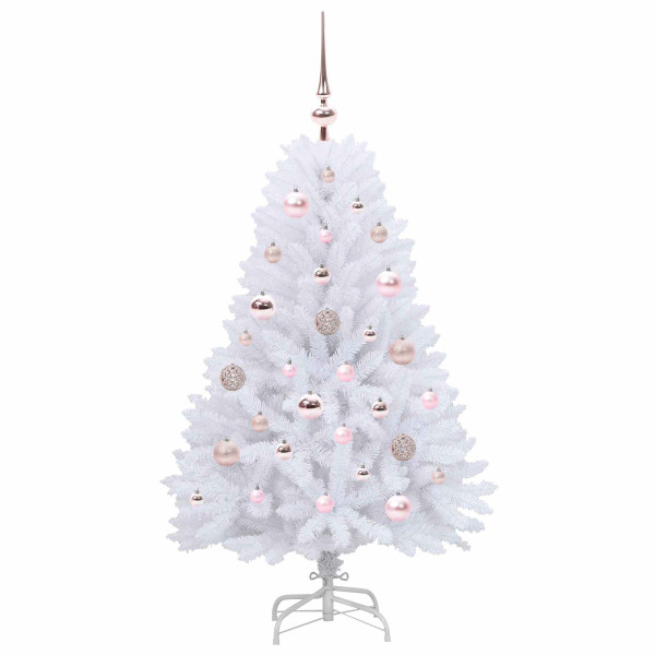 Árbol de Navidad artificial con ramas articuladas 120 cm M 4