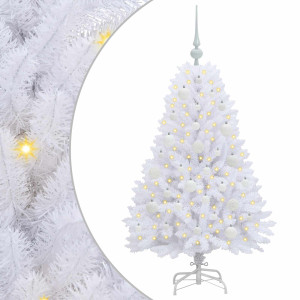 Árbol de Navidad artificial con ramas articuladas 120 cm H