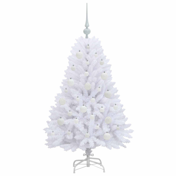 Árbol de Navidad artificial con ramas articuladas 120 cm M 4