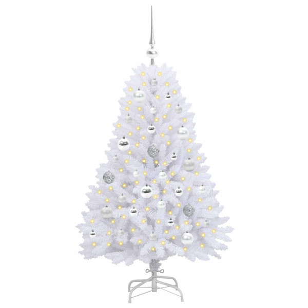 Árbol de Navidad artificial con ramas articuladas 120 cm M 3