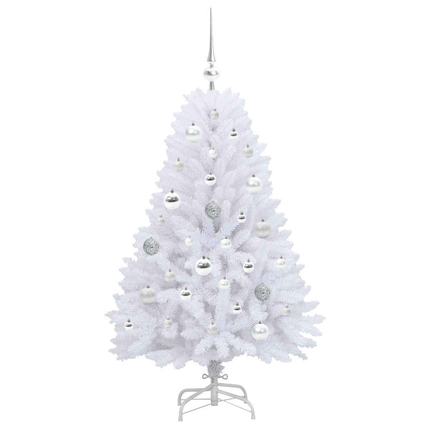 Árbol de Navidad artificial con ramas articuladas 120 cm M 4