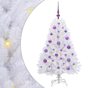 Árbol de Navidad artificial con ramas articuladas 120 cm H