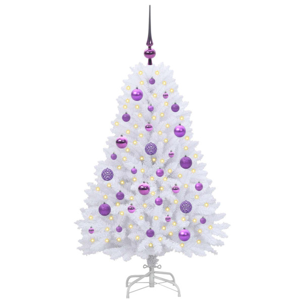 Árbol de Navidad artificial con ramas articuladas 120 cm M 3