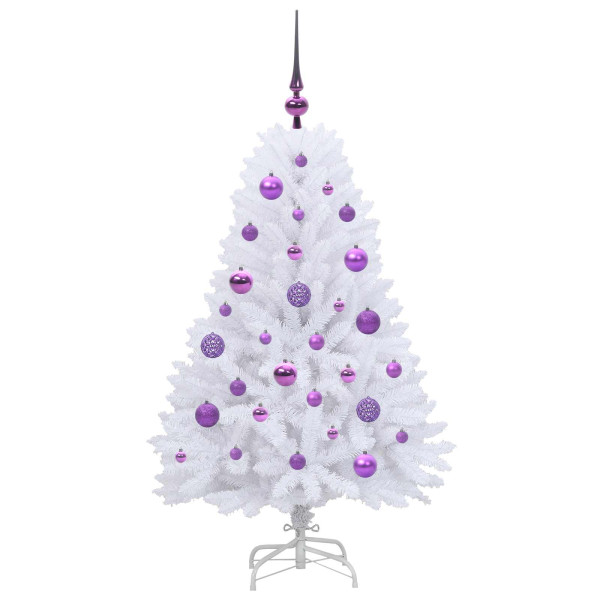 Árbol de Navidad artificial con ramas articuladas 120 cm M 4