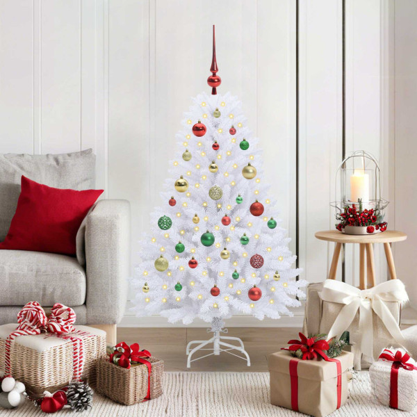 Árbol de Navidad artificial con ramas articuladas 120 cm D