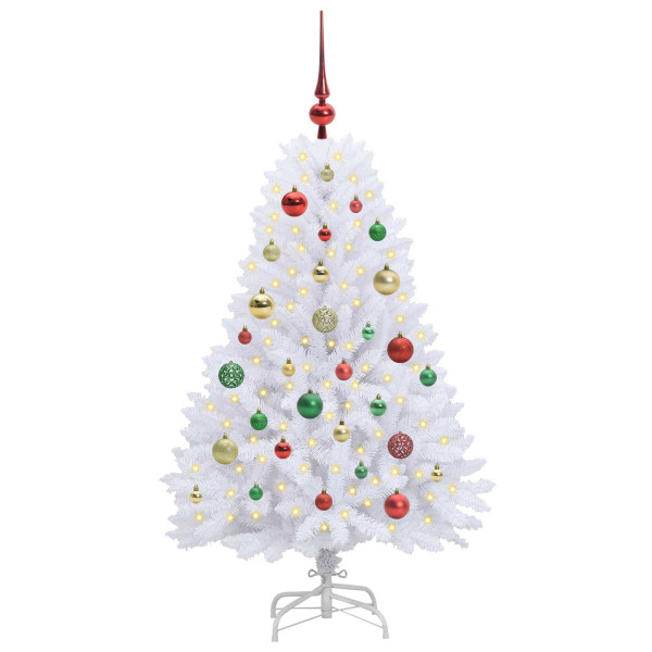 Árbol de Navidad artificial con ramas articuladas 120 cm M 3