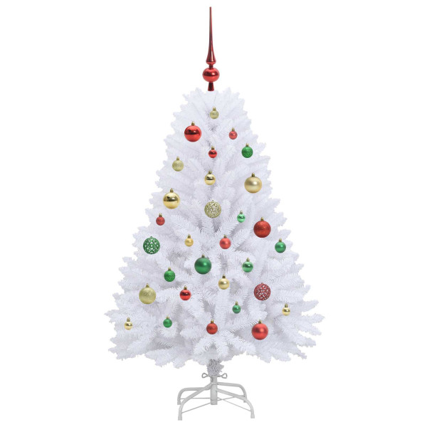 Árbol de Navidad artificial con ramas articuladas 120 cm M 5
