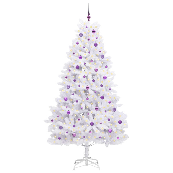 Árbol de Navidad artificial con ramas articuladas 240 cm M 3