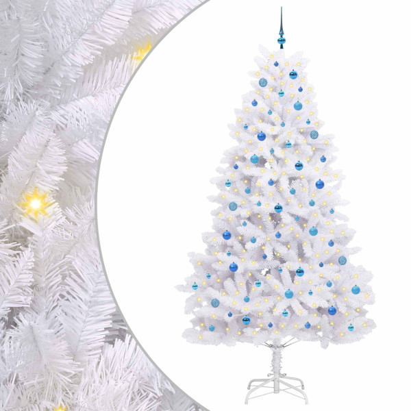 Árbol de Navidad artificial con ramas articuladas 240 cm M 2