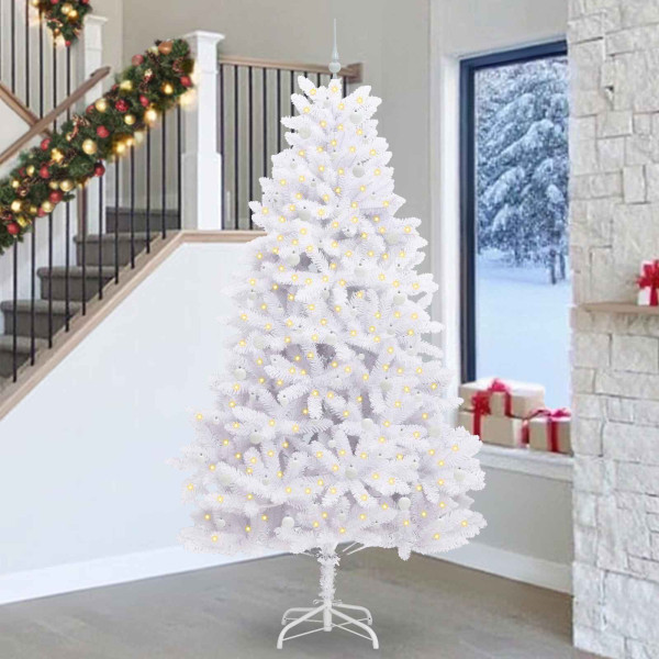 Árbol de Navidad artificial con ramas articuladas 270 cm D