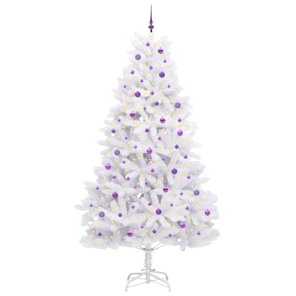 Árbol de Navidad artificial con ramas articuladas 270 cm M 3