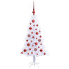 Árbol de Navidad artificial con 150 LED 120 cm PVC y Acero 4