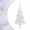 Árbol de Navidad artificial con 150 LED 120 cm PVC y Acero 2