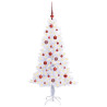 Árbol de Navidad artificial con 150 LED 150 cm PVC y Acero 3
