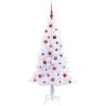 Árbol de Navidad artificial con 150 LED 150 cm PVC y Acero 4