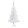 Árbol de Navidad artificial con 150 LED 150 cm PVC y Acero 3