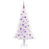Árbol de Navidad artificial con 150 LED 150 cm PVC y Acero 3