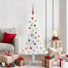 Árbol de Navidad artificial con 150 LED 150 cm PVC y Acero 1