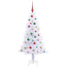 Árbol de Navidad artificial con 150 LED 150 cm PVC y Acero 5