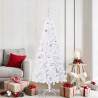 Árbol de Navidad artificial con 300 LED 180 cm PVC y Acero 1