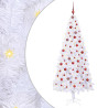 Árbol de Navidad artificial con 300 LED 210 cm PVC y Acero 2