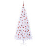 Árbol de Navidad artificial con 300 LED 210 cm PVC y Acero 4