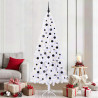 Árbol de Navidad artificial con 300 LED 210 cm PVC y Acero 1