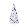 Árbol de Navidad artificial con 300 LED 210 cm PVC y Acero 4