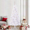 Árbol de Navidad artificial con 300 LED 210 cm PVC y Acero 1