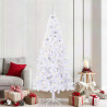 Árbol de Navidad artificial con 300 LED 210 cm PVC y Acero 1