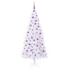 Árbol de Navidad artificial con 300 LED 210 cm PVC y Acero 3