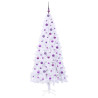Árbol de Navidad artificial con 300 LED 210 cm PVC y Acero 4