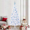 Árbol de Navidad artificial con 300 LED 210 cm PVC y Acero 1