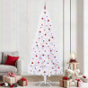 Árbol de Navidad artificial con 300 LED 240 cm PVC y Acero 1