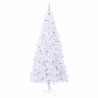 Árbol de Navidad artificial con 300 LED 240 cm PVC y Acero 4