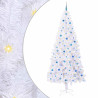 Árbol de Navidad artificial con 300 LED 240 cm PVC y Acero 2