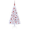 Árbol de Navidad artificial con 150 LED 120 cm PVC y Acero 3