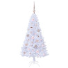 Árbol de Navidad artificial con 150 LED 120 cm PVC y Acero 4