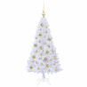Árbol de Navidad artificial con 150 LED 120 cm PVC y Acero 3