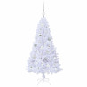 Árbol de Navidad artificial con 150 LED 120 cm PVC y Acero 4