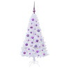 Árbol de Navidad artificial con 150 LED 120 cm PVC y Acero 3