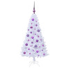 Árbol de Navidad artificial con 150 LED 120 cm PVC y Acero 4