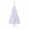 Árbol de Navidad artificial con 150 LED 150 cm PVC y Acero 4