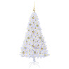Árbol de Navidad artificial con 150 LED 150 cm PVC y Acero 3