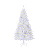 Árbol de Navidad artificial con 150 LED 150 cm PVC y Acero 3