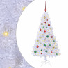 Árbol de Navidad artificial con 150 LED 150 cm PVC y Acero 2